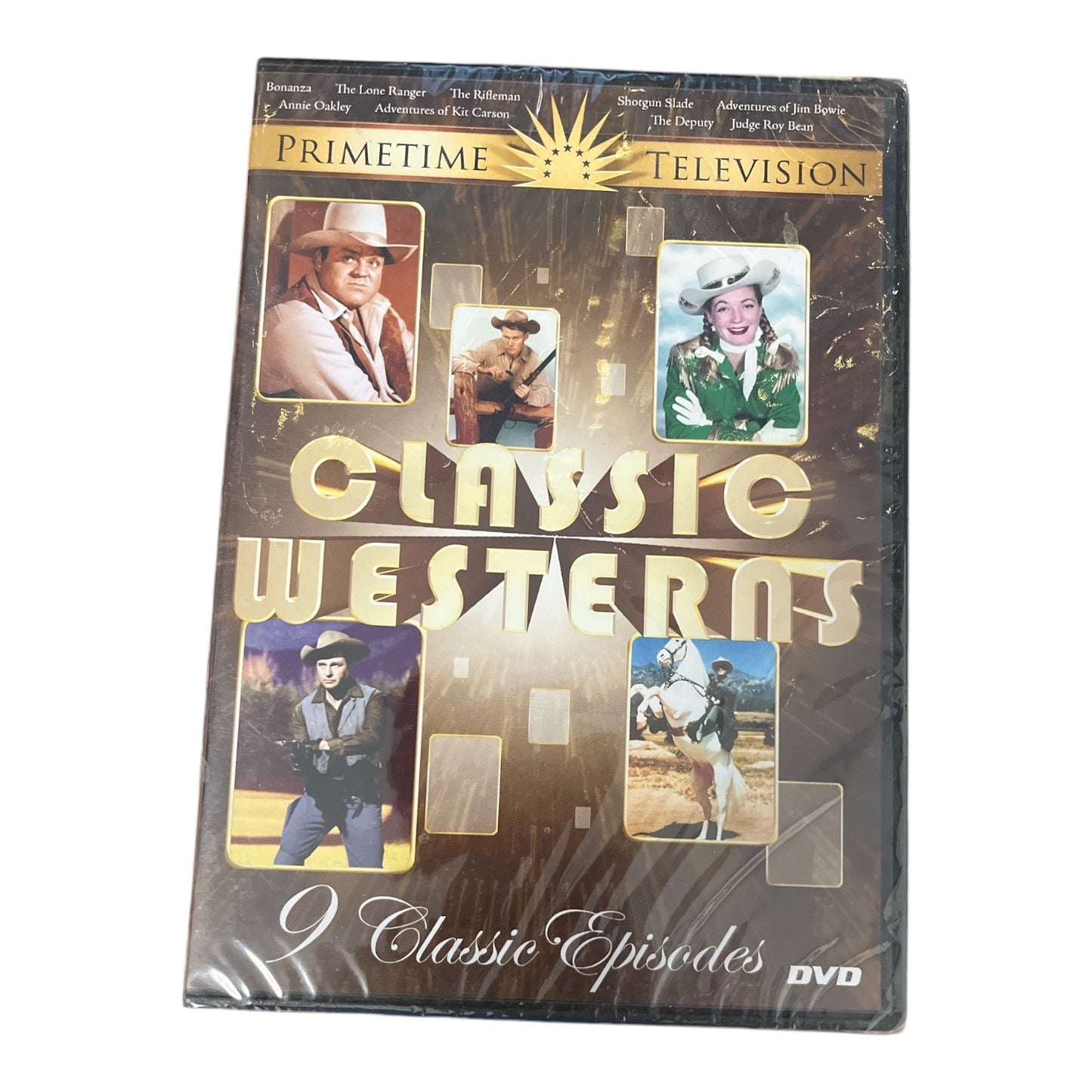 Classic Westerns DVD Primetime Television 9 Episodes Sealed Digiview