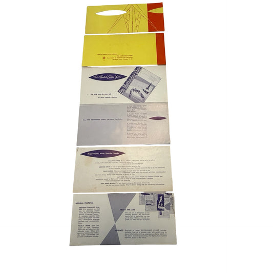 Vintage 1960s The Methodist Story Church Promotion Brochure Mailer Religious Ephemera Chicago IL