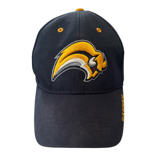 Buffalo Sabres NHL Adjustable Baseball Cap Navy Gold Embroidered Logo Hockey Hat