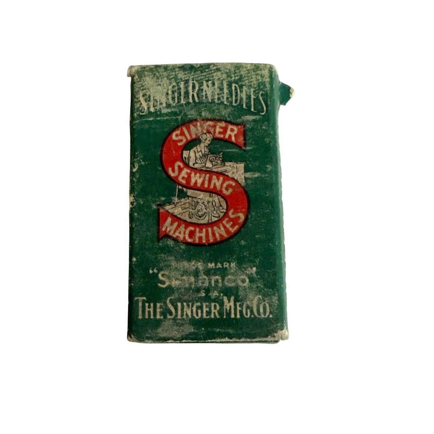 Vintage Singer Sewing Machine Needles No. 22 Nickel Finish with Original Needles