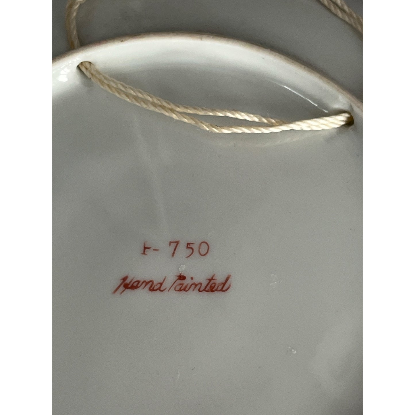 VTG Hand Painted Porcelain Decorative Plate Pineapple Strawberry Motif 8”