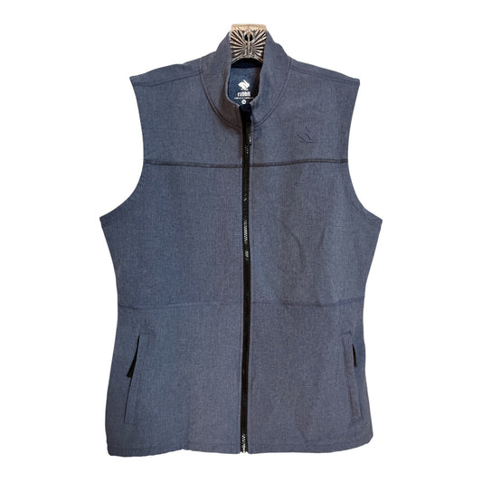 Rabbit Women’s Vest – Size Large – Gray Full-Zip Running Activewear