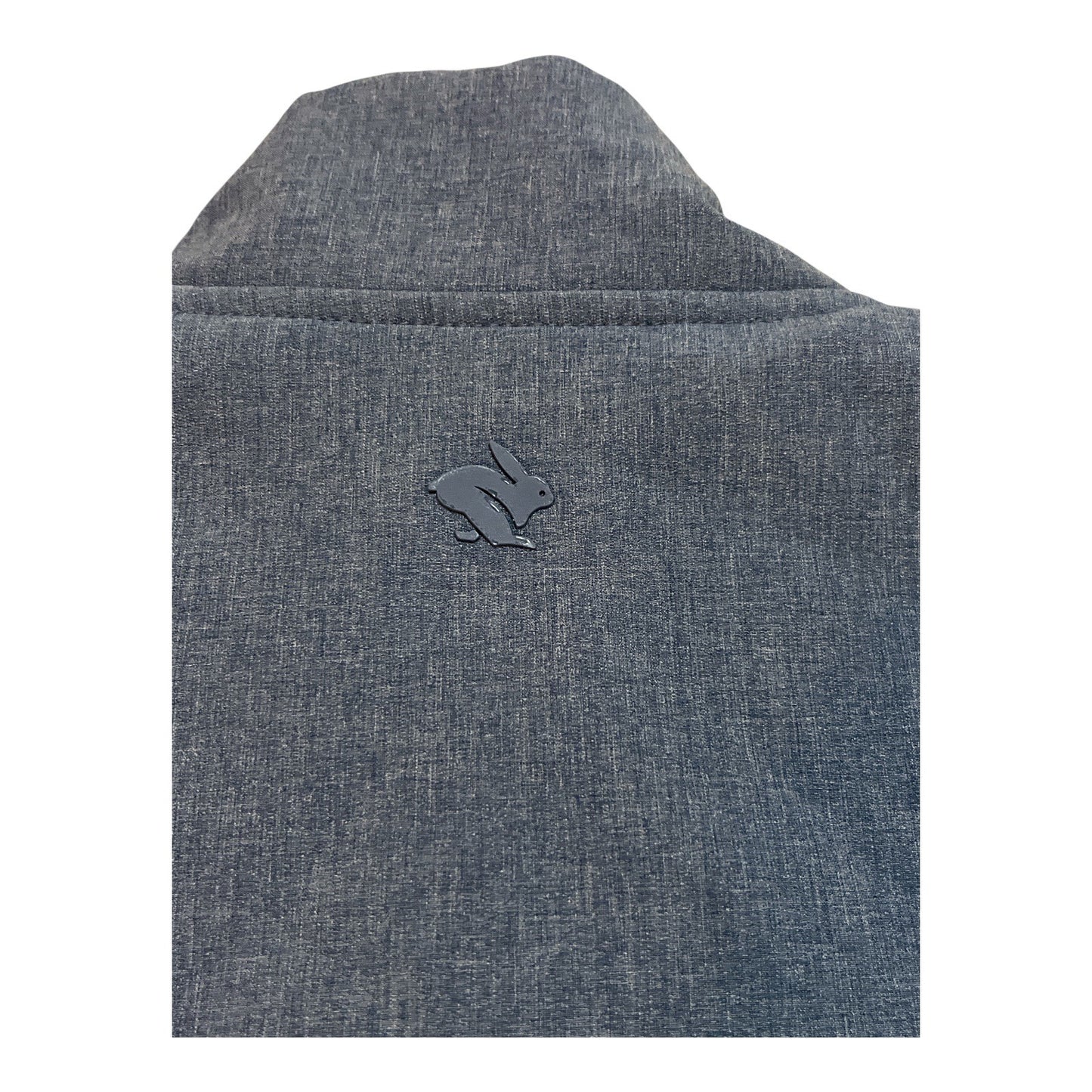 Rabbit Women’s Vest – Size Large – Gray Full-Zip Running Activewear