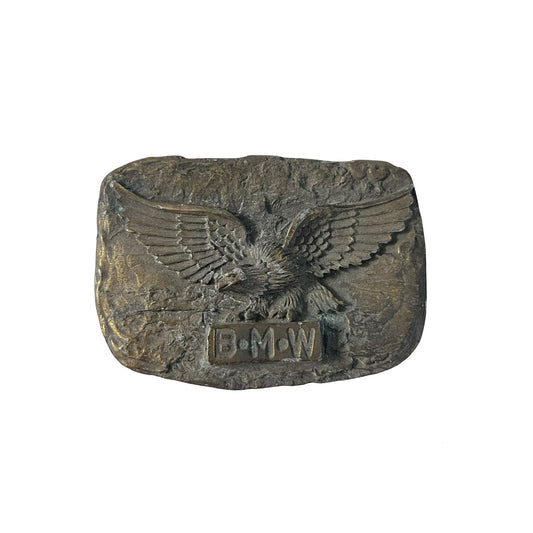 Vintage Tiffany Studios New York Belt Buckle Eagle Bronze Tone Art Nouveau