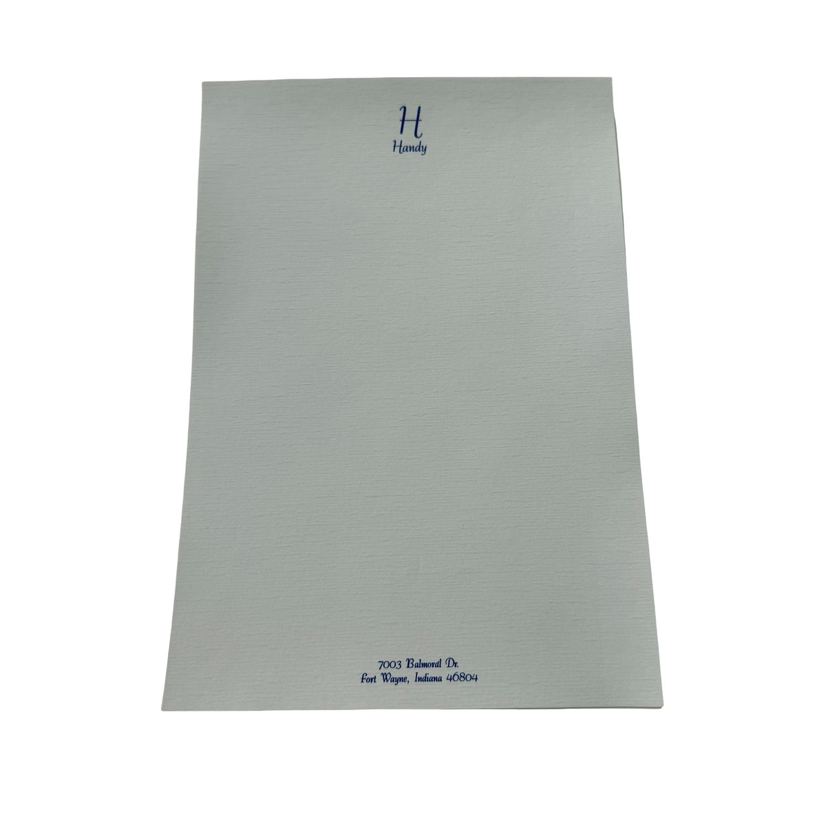 Vintage Handy Personalized Stationery Letterhead 76 Sheets 90 Envelopes Fort Wayne Indiana