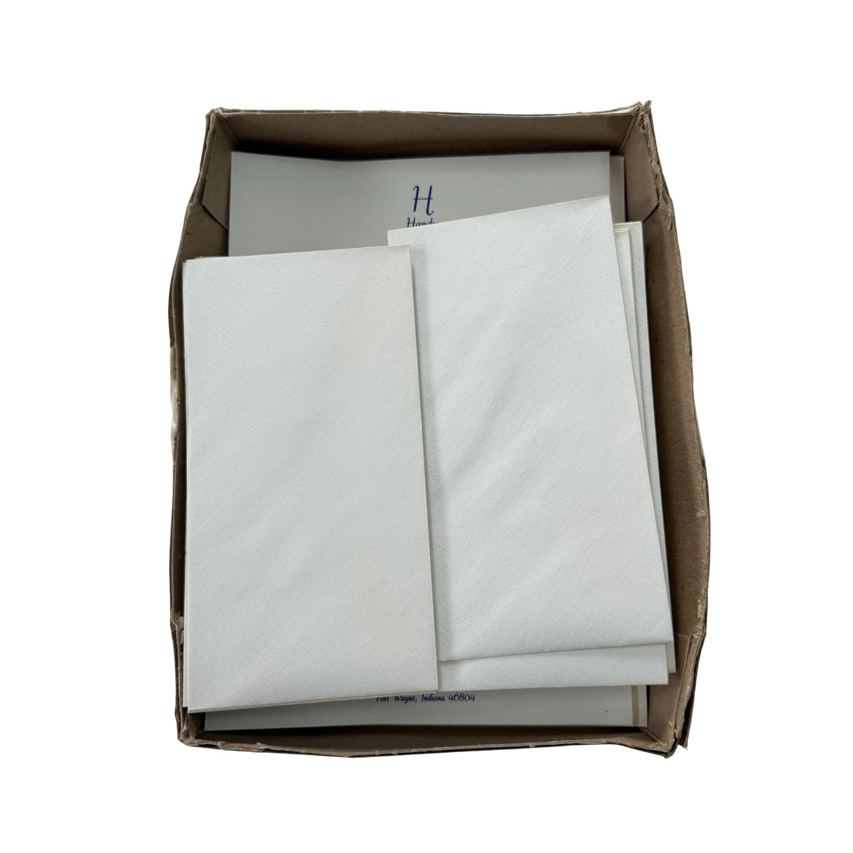 Vintage Handy Personalized Stationery Letterhead 76 Sheets 90 Envelopes Fort Wayne Indiana