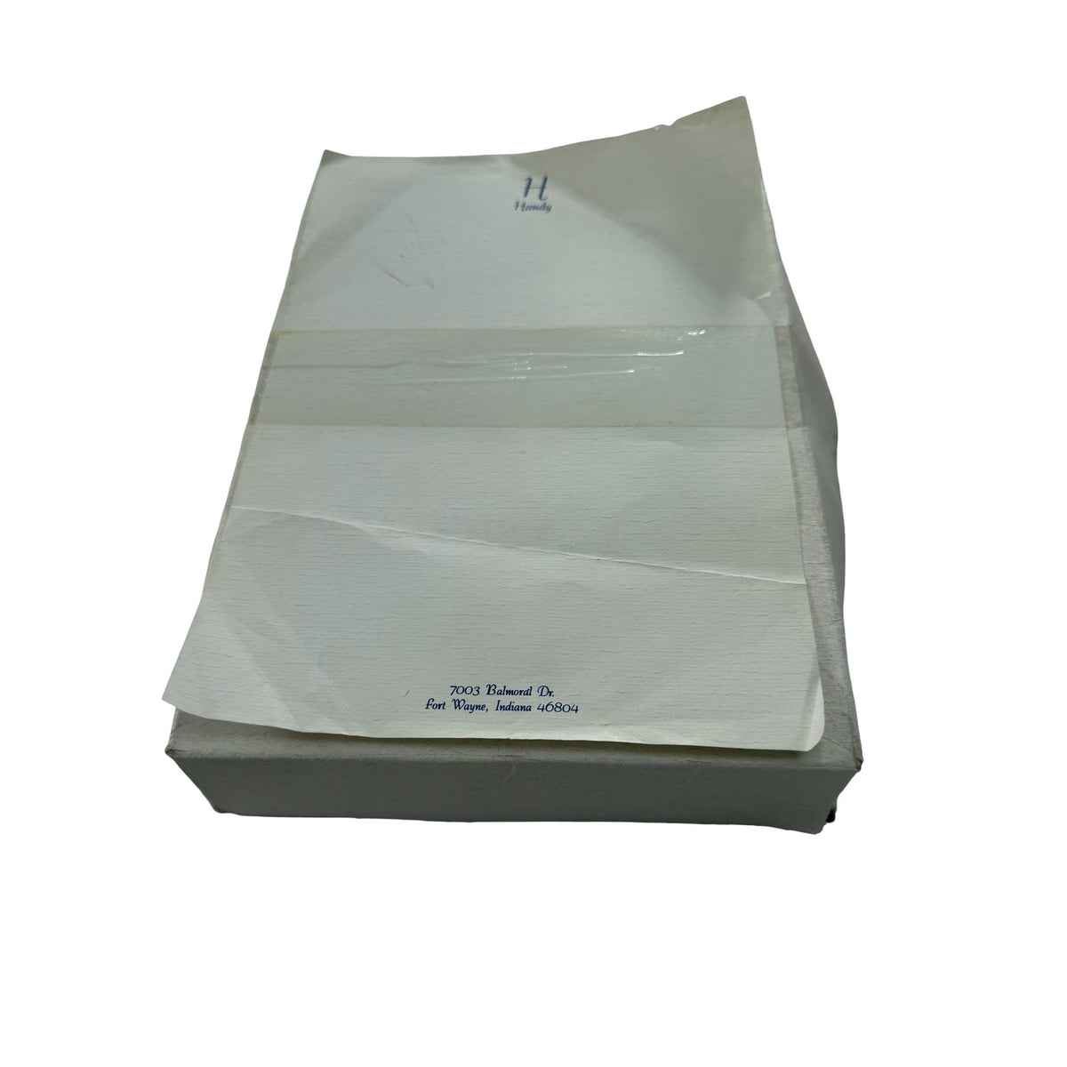Vintage Handy Personalized Stationery Letterhead 76 Sheets 90 Envelopes Fort Wayne Indiana
