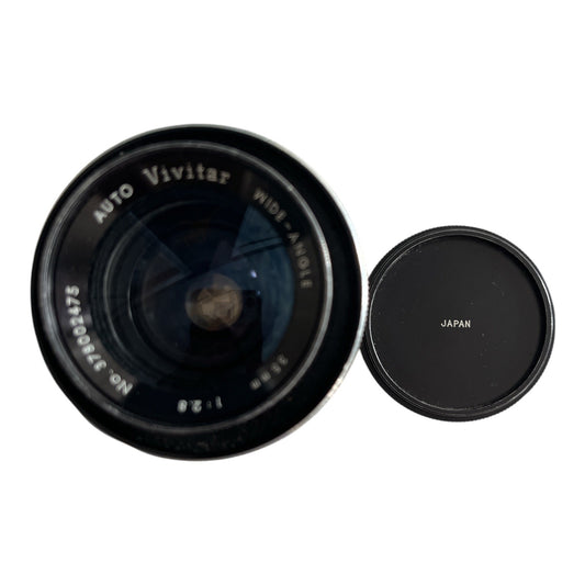 Vivitar 28mm f/2.8 Wide Angle Lens M42 Mount Manual Focus Tokina Japan Vintage