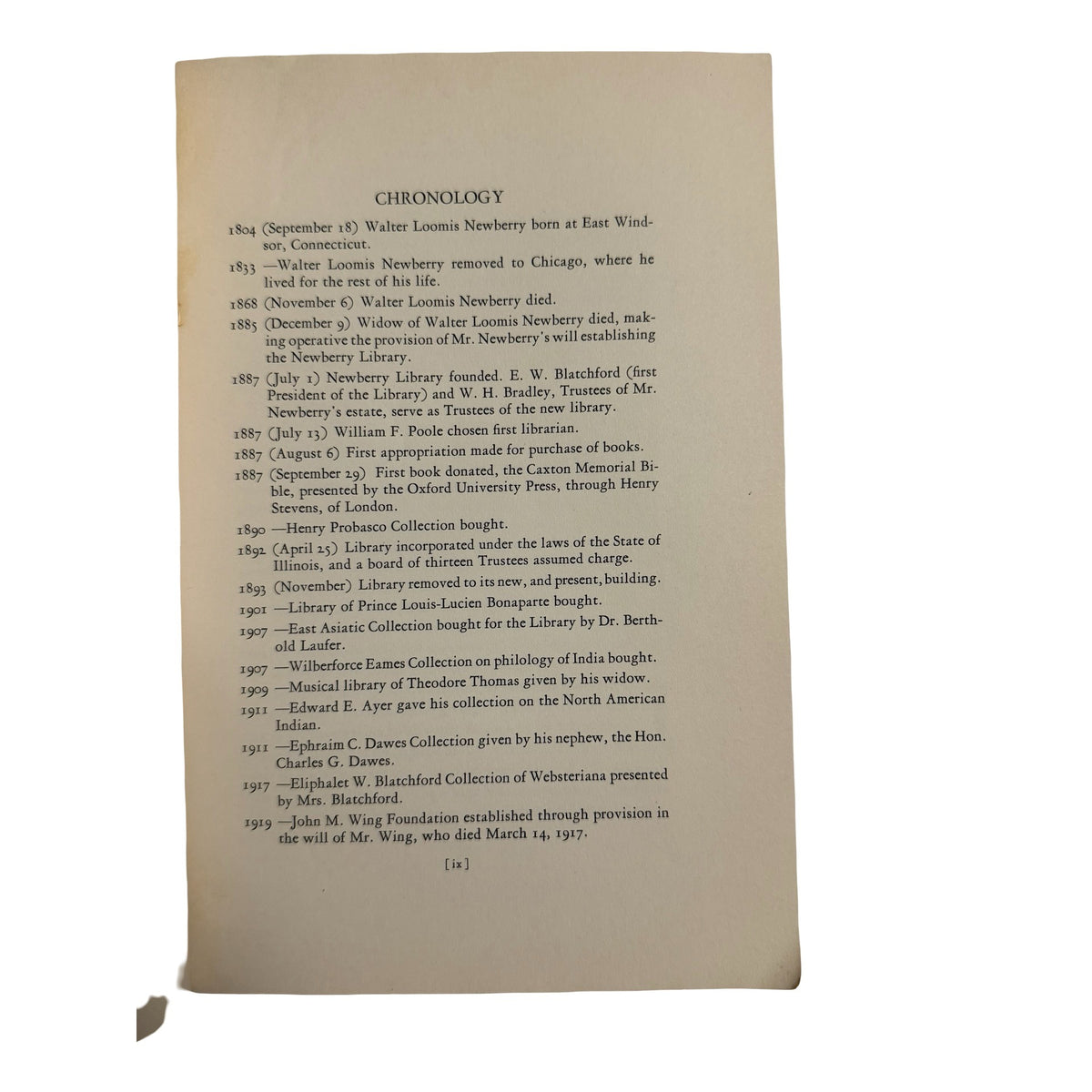 Handbook of the Newberry Library Chicago 1930s History Genealogy Collections Book