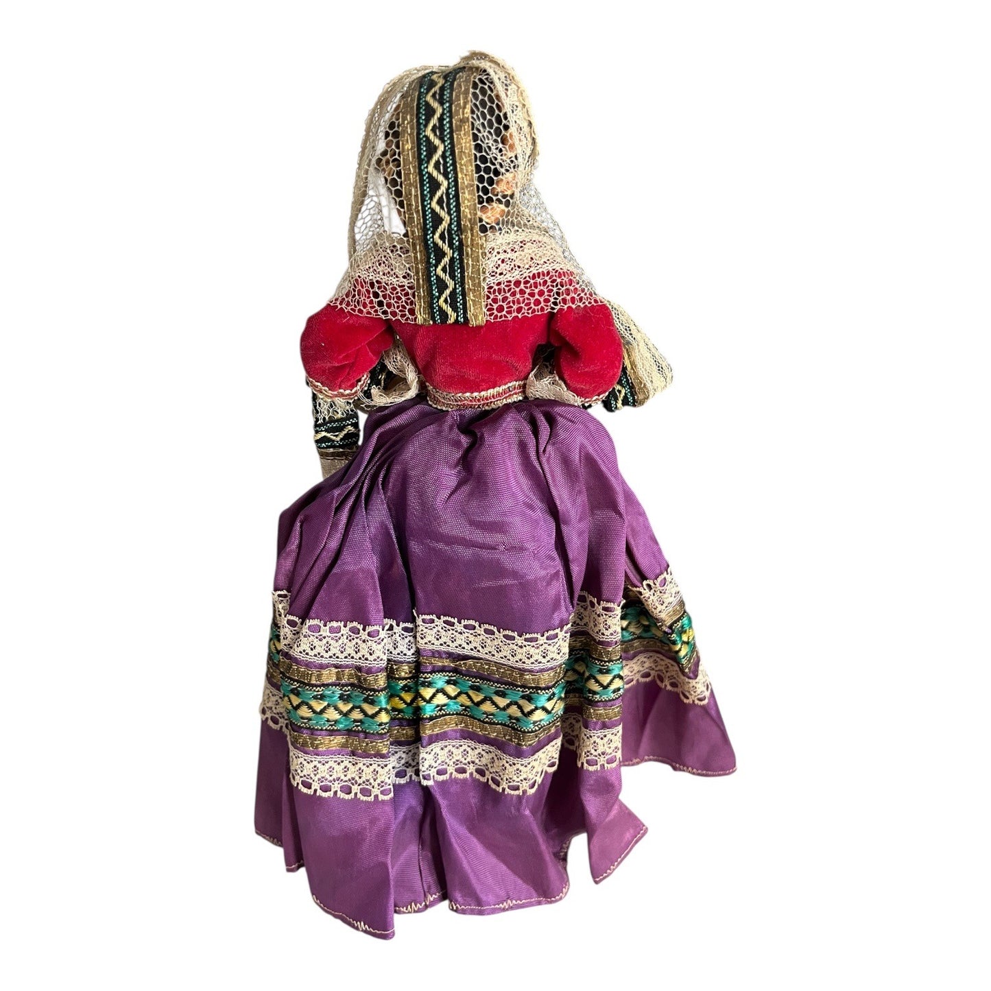 Vintage Kaiser Chicago Ethnic Costume Doll 10” Folk Costume International Souvenir Doll
