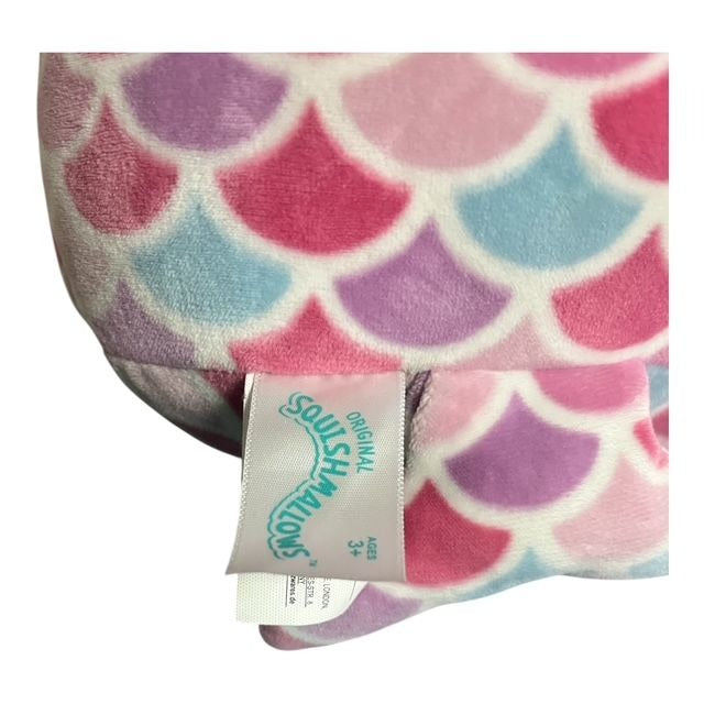 Lot of 3 Squishmallows - Winston The Owl, Kayla the Koala Mermaid, Woxie the Bigfoot Plush