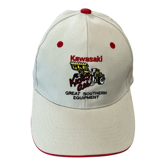Vintage Kawasaki “Kicks Ass” Embroidered Cap – Great Southern Equipment – Hammette Sharp Hat