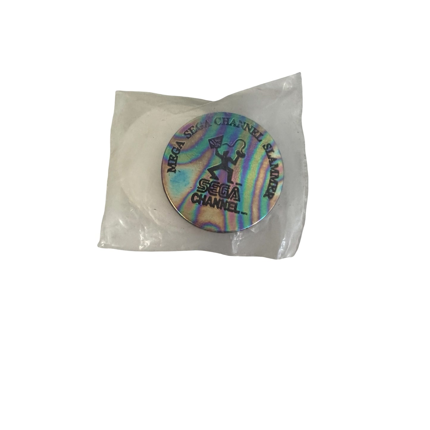 Vintage 1990s SEGA Channel Trading Caps Lot Mega Slammer POG Style Sealed Promo