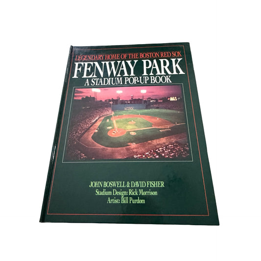 Fenway Park Stadium Pop-Up Book Vintage Boston Red Sox 3D Ballpark Book 1986