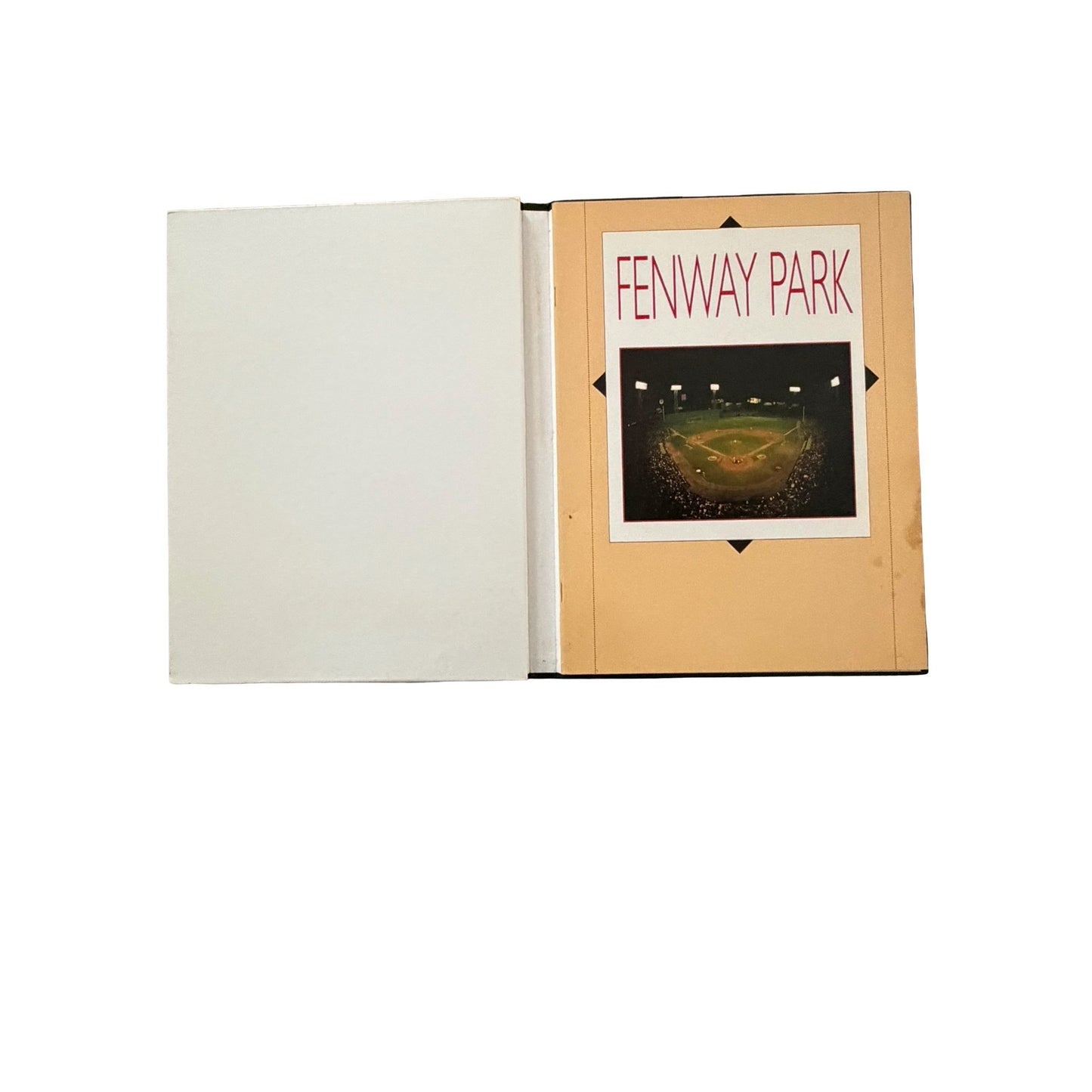 Fenway Park Stadium Pop-Up Book Vintage Boston Red Sox 3D Ballpark Book 1986