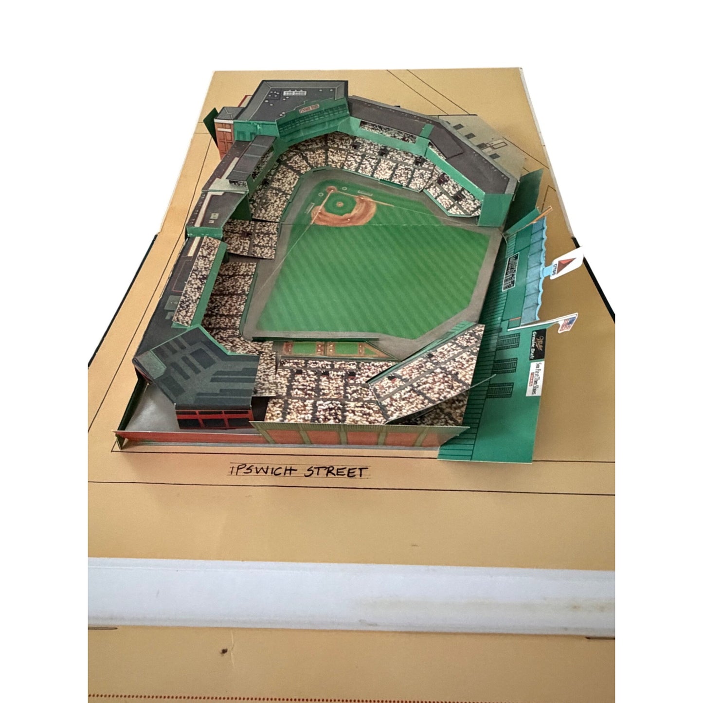 Fenway Park Stadium Pop-Up Book Vintage Boston Red Sox 3D Ballpark Book 1986