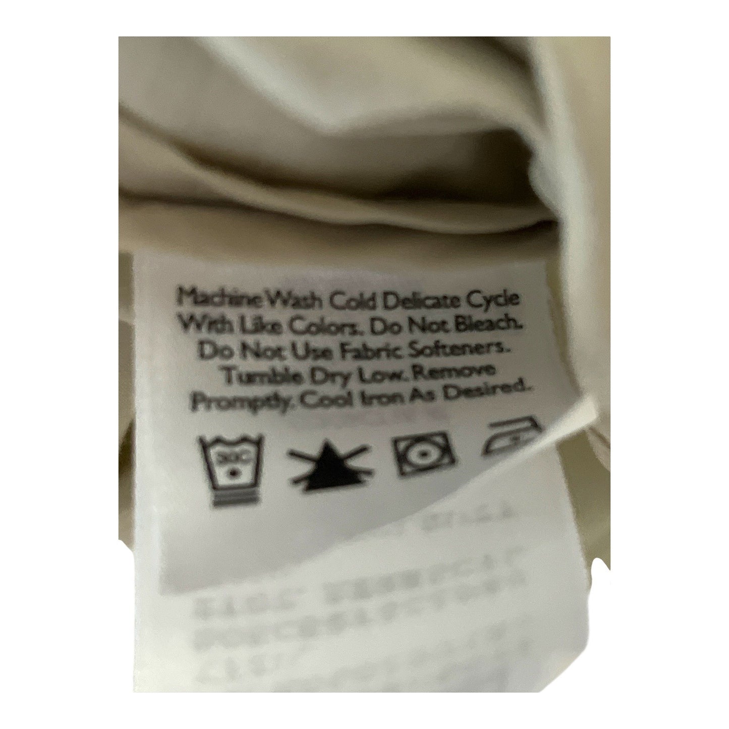 Eddie Bauer Men’s XL Beige Zip-Up Jacket – Lightweight Cotton Nylon Windbreaker