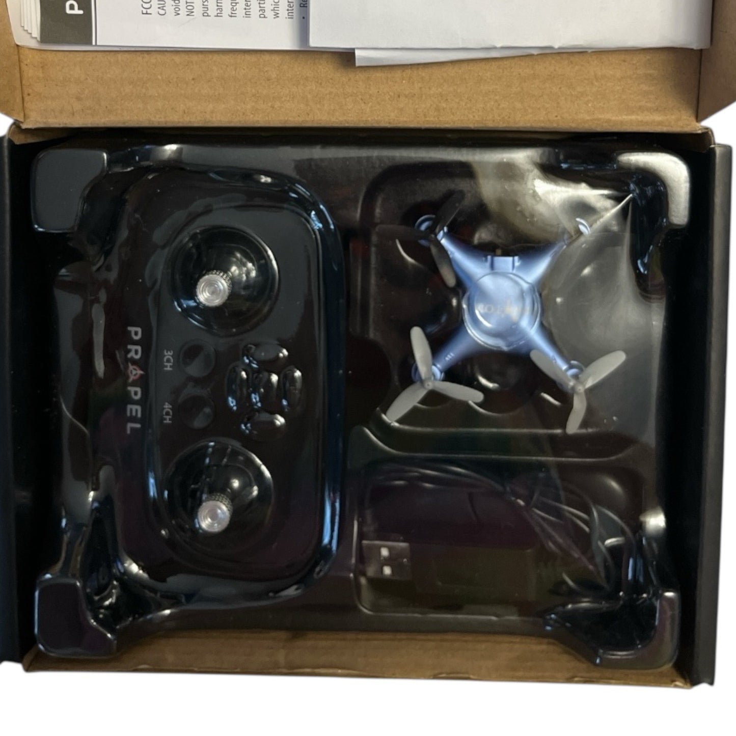 Propel Proton Micro Drone – Indoor/Outdoor Mini Quadcopter – Open Box, New
