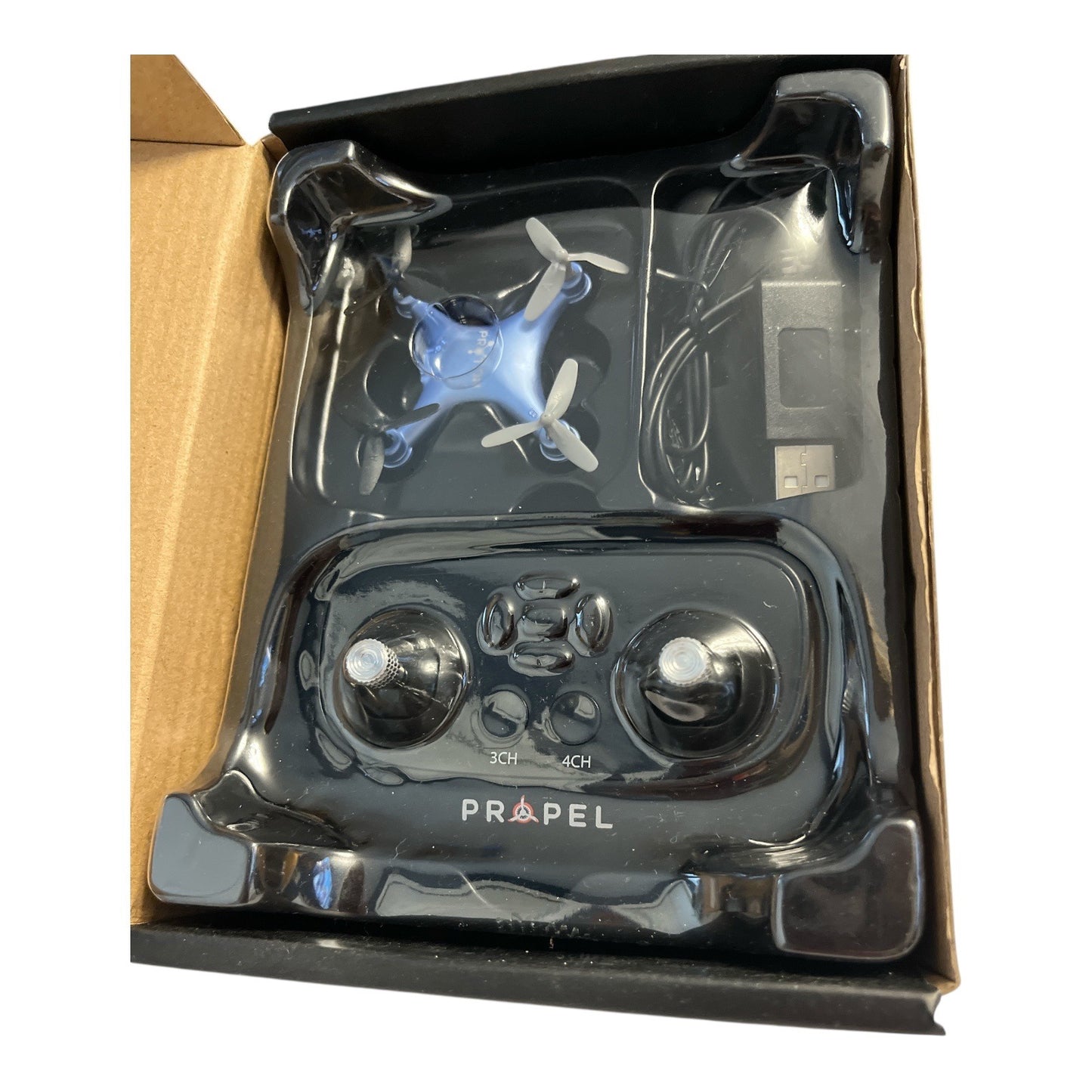 Propel Proton Micro Drone – Indoor/Outdoor Mini Quadcopter – Open Box, New