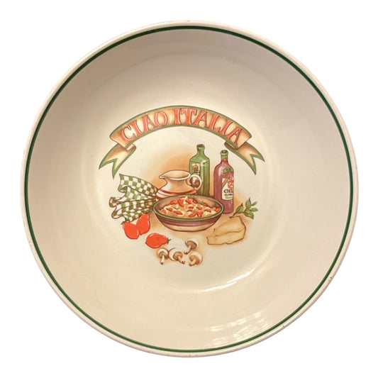 Ciao Italia Italian Kitchen Serving Bowl – Over and Back, Inc. – 13 x 4 x 7 in – Made in Italy