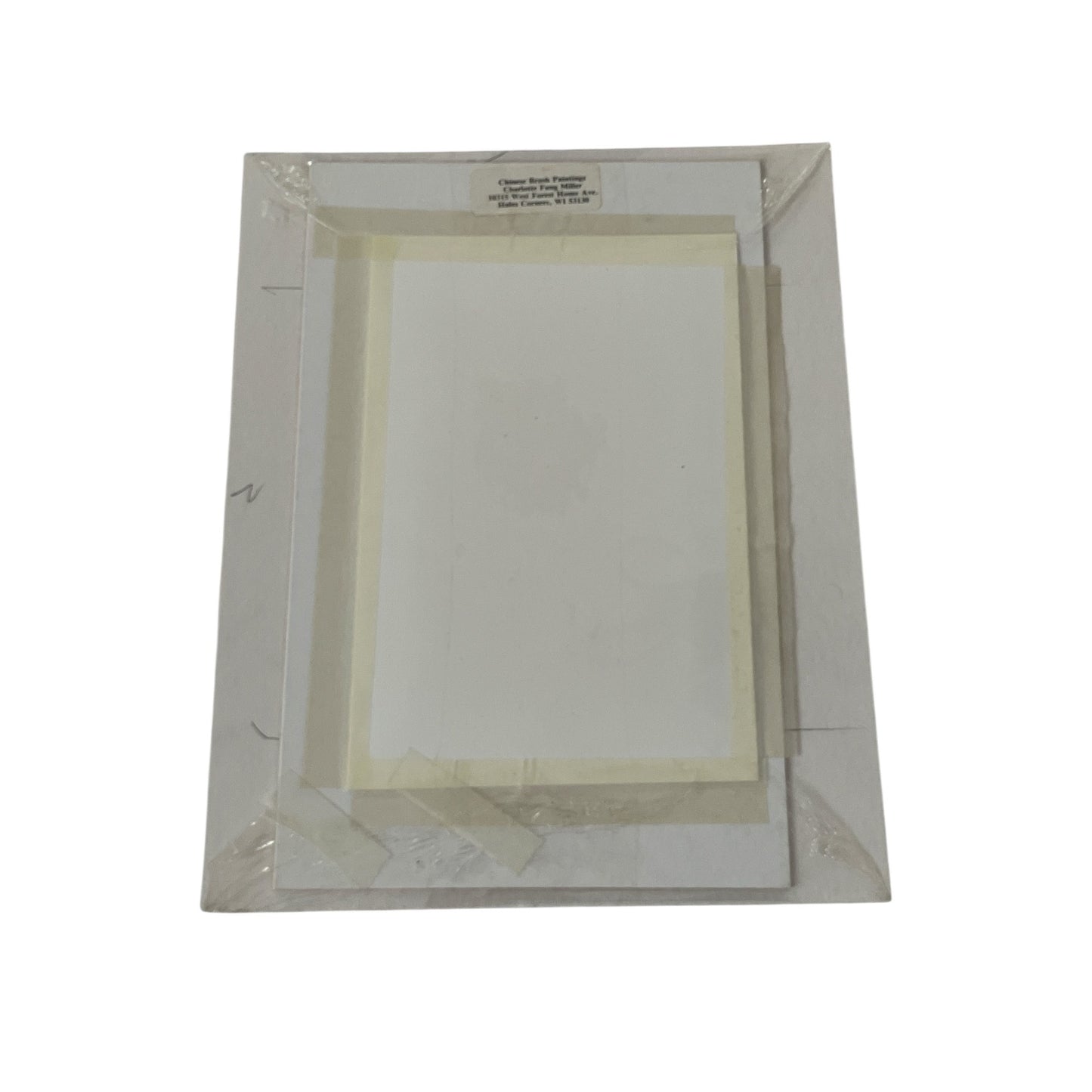 Chinese Brush Painting Floral Art Charlotte Fung Miller 8x10 Framed