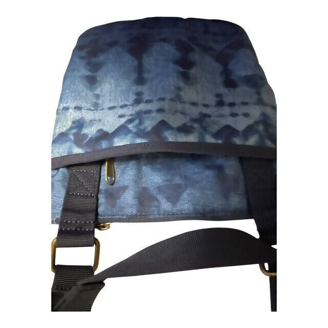 Eddie Bauer Connect Tech Blue Nylon Crossbody Bag – Adjustable Strap – Unisex – Travel & Everyday Use