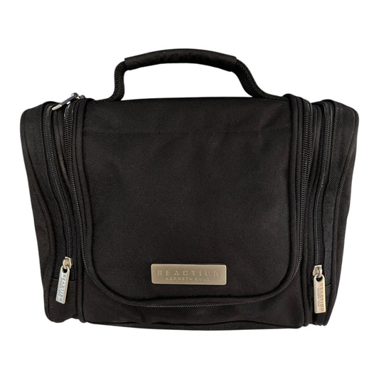 Kenneth Cole Reaction Hanging Toiletry Travel Bag – Black – Multiple Compartments & Organizer Pockets
