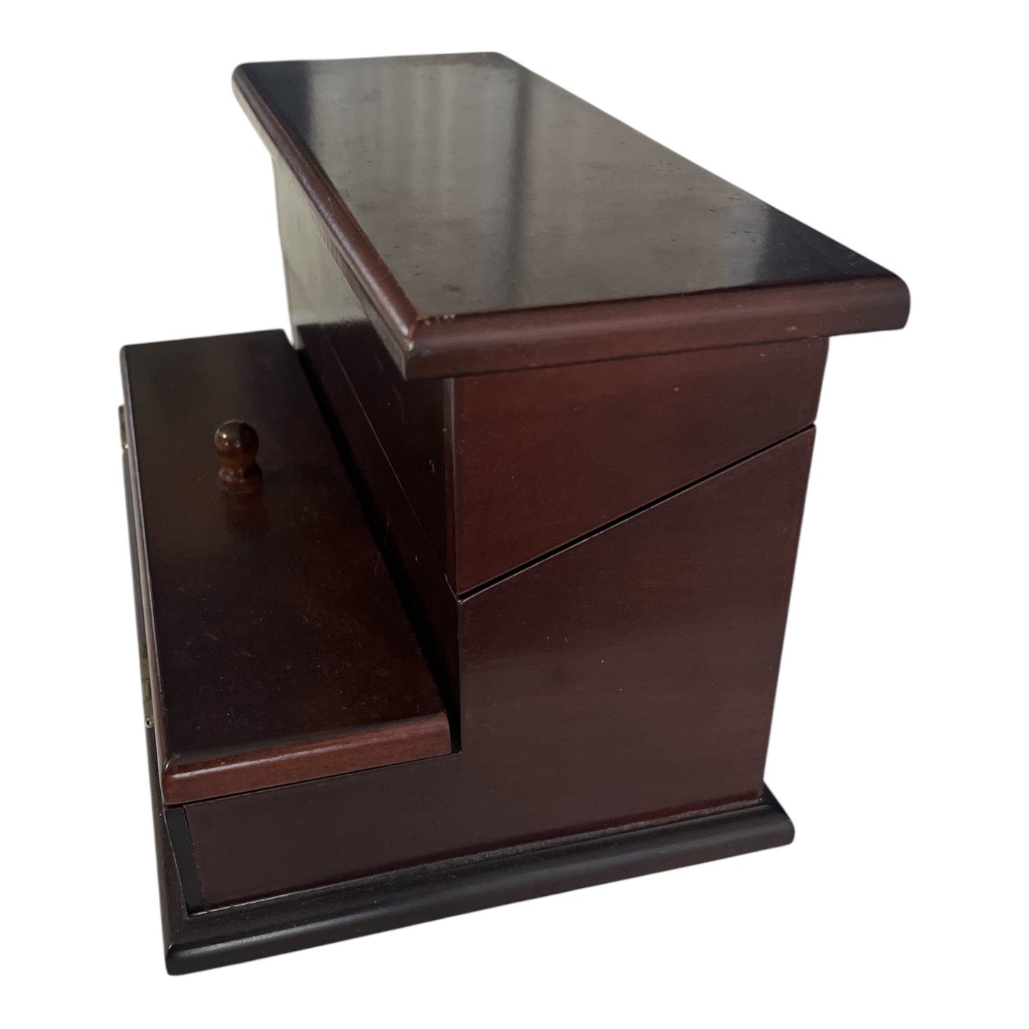 VTG Bombay Company Wooden Step Chest Organizer Box – Made in Taiwan