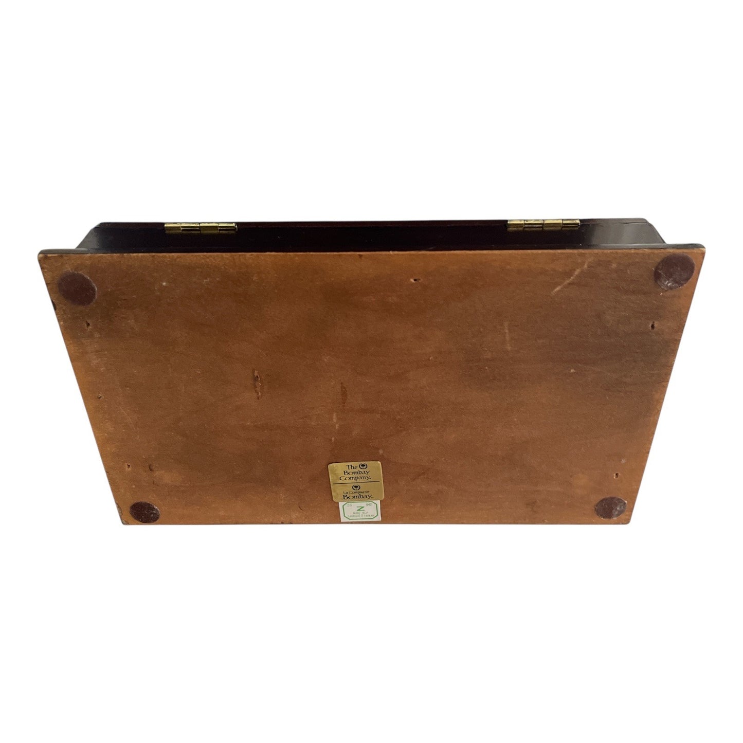 VTG Bombay Company Wooden Step Chest Organizer Box – Made in Taiwan