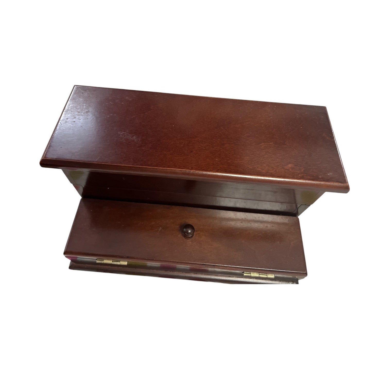 VTG Bombay Company Wooden Step Chest Organizer Box – Made in Taiwan