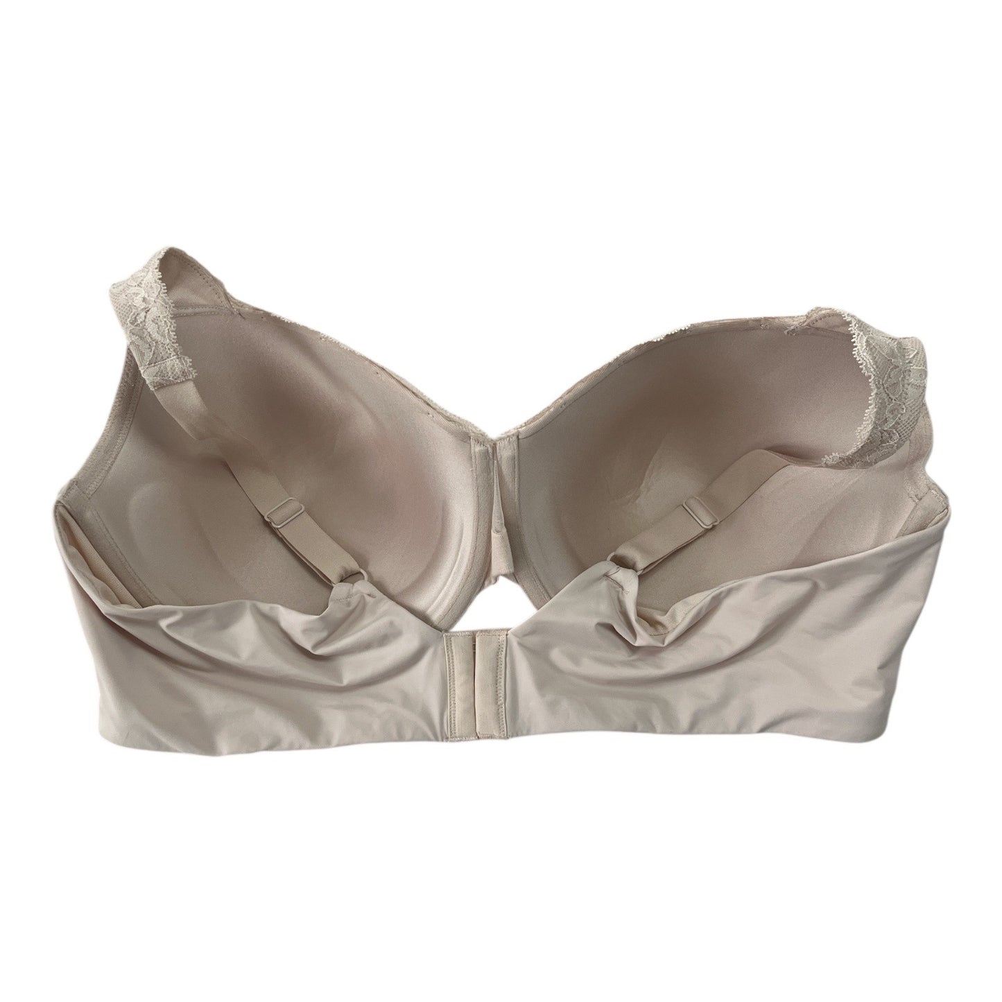 Olga Cloud 9 Underwire Bra 44C Beige Lace Light Lift Super Soft NWT