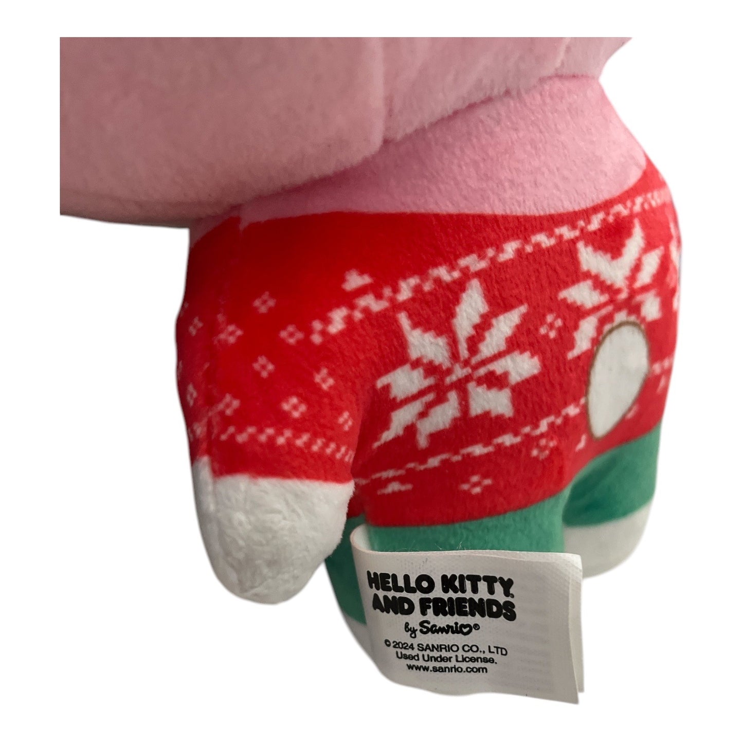 Sanrio My Melody Christmas Plush 2024 Holiday Bunny Stuffed Toy