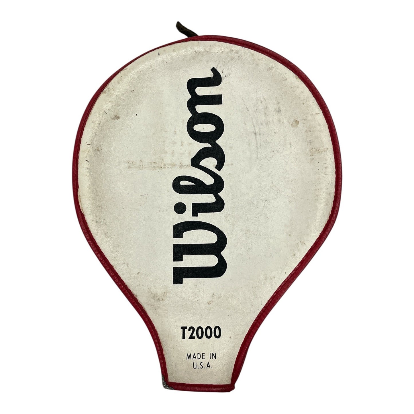 Vintage Wilson T2000 Tennis Racket with Cover – Made in USA – Steel Frame – 1970s