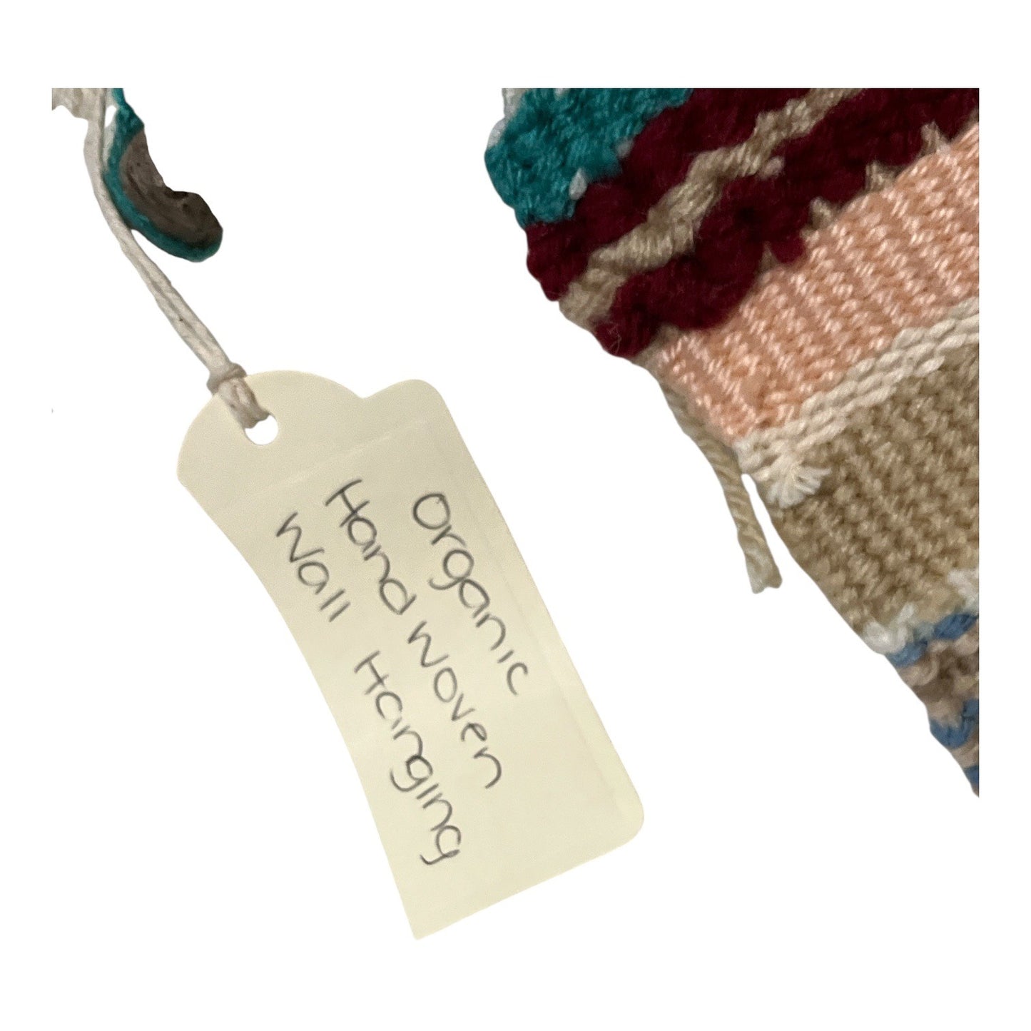 The Yarn Sculptor Hand Woven Wall Hanging Textile Art Organic Fiber Boho Decor