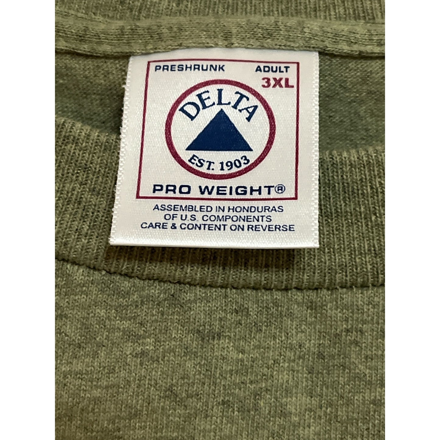 Vtg Early 2000s Americana Series Deer Graphic T-Shirt Delta Pro Weight 3XL