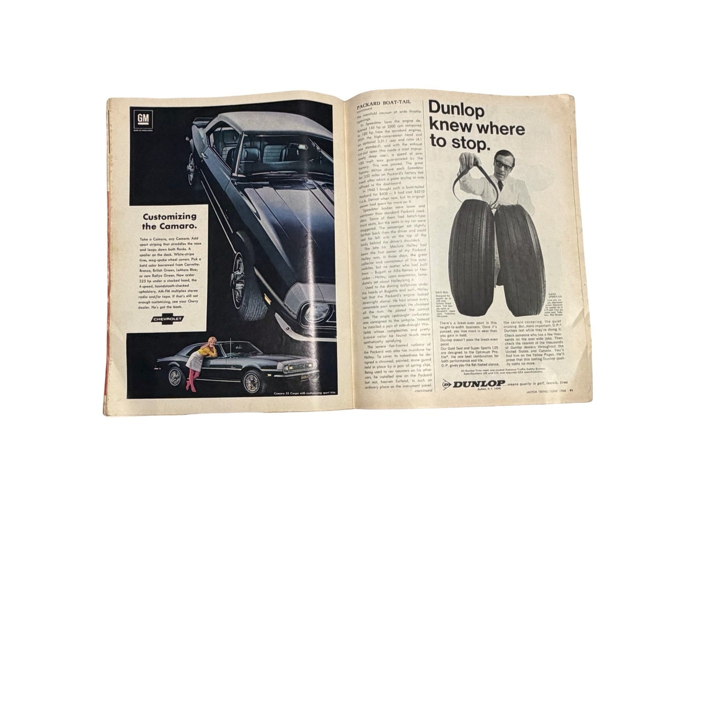 Vintage Motor Trend Magazine Lot 1968 1969 1974 Muscle Cars Ads Toyota Honda Porsche Road Runner