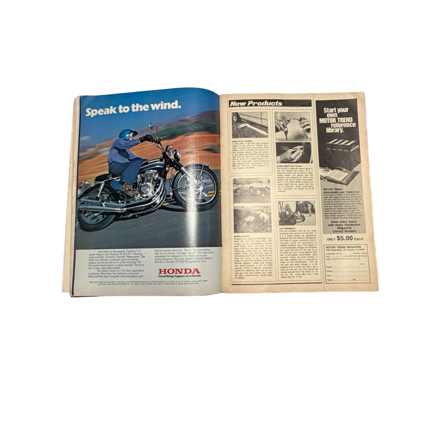 Vintage Motor Trend Magazine Lot 1968 1969 1974 Muscle Cars Ads Toyota Honda Porsche Road Runner