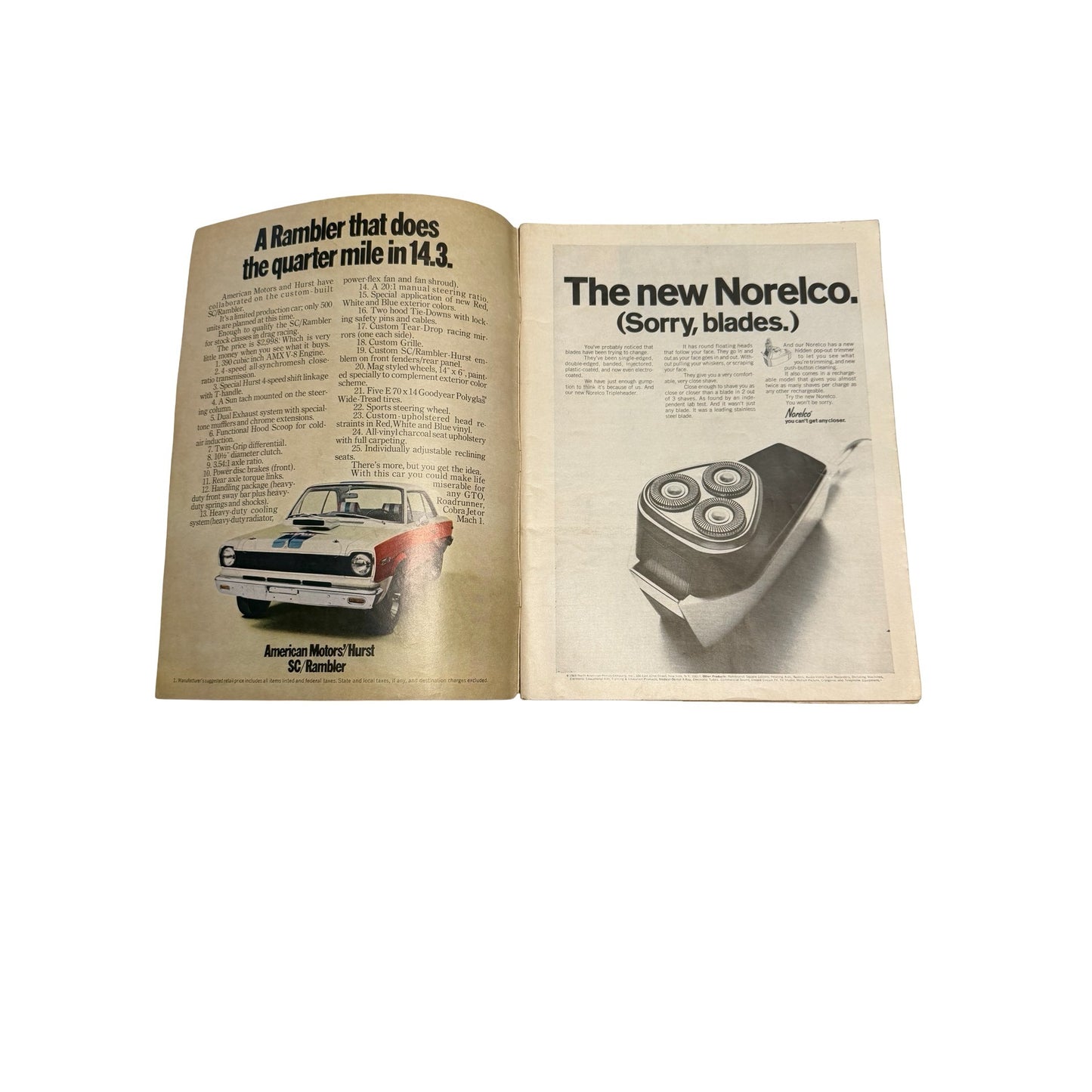 Vintage Motor Trend Magazine Lot 1968 1969 1974 Muscle Cars Ads Toyota Honda Porsche Road Runner