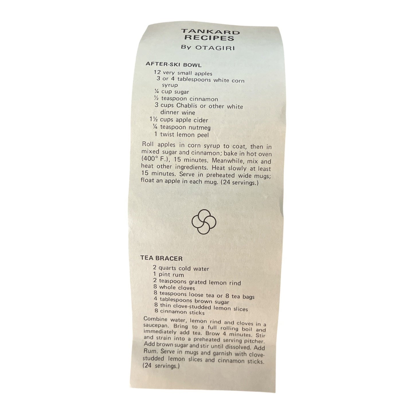 Vintage Otagiri Sailboat Tankard Mug with Recipe Cards – Handcrafted in Japan – Nautical Ceramic Coffee Cup