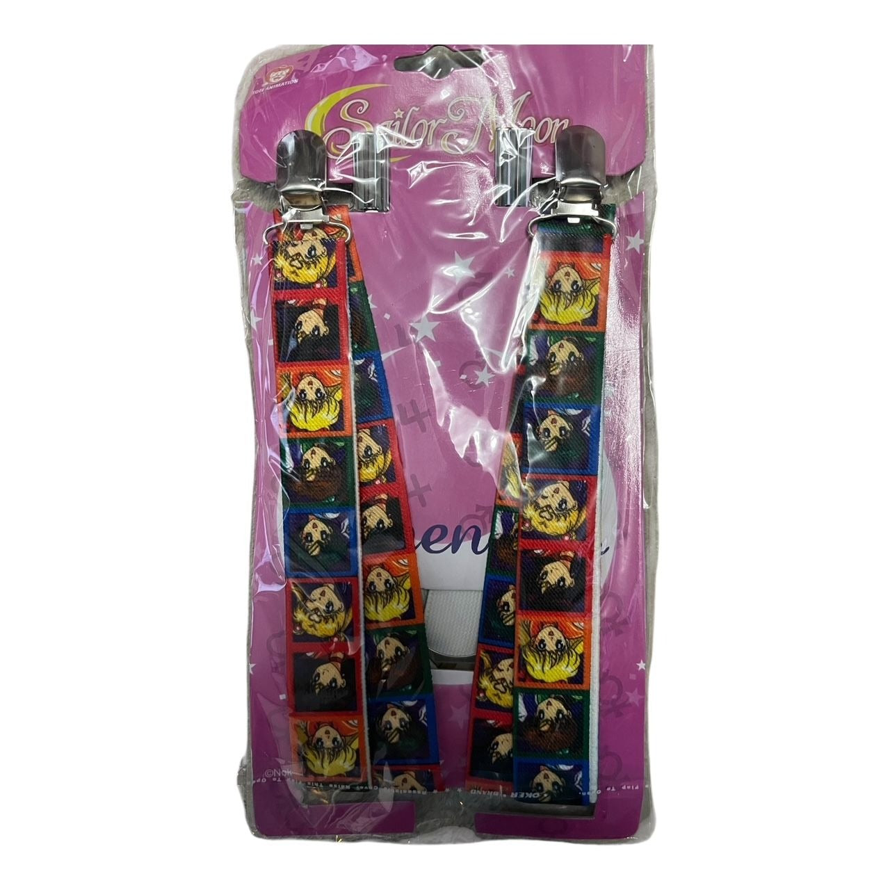 Vintage Sailor Moon Anime Suspenders Deadstock Licensed Hot Topic Era 1990s