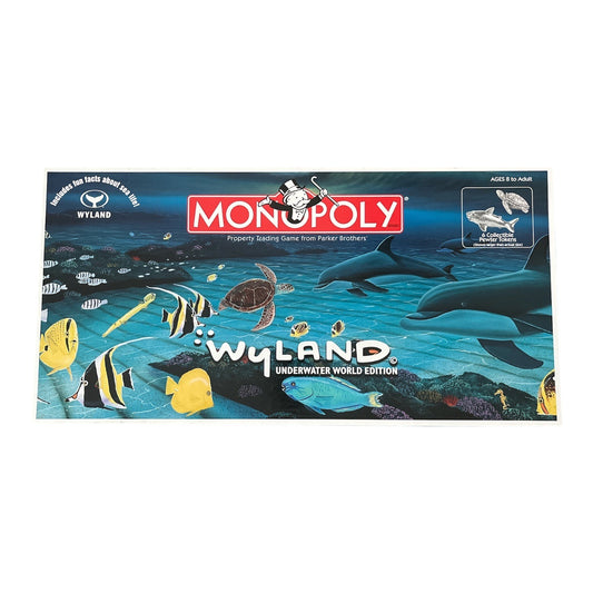Monopoly Wyland Underwater World Edition – Complete Collector’s Game – Sea Life Theme 2004