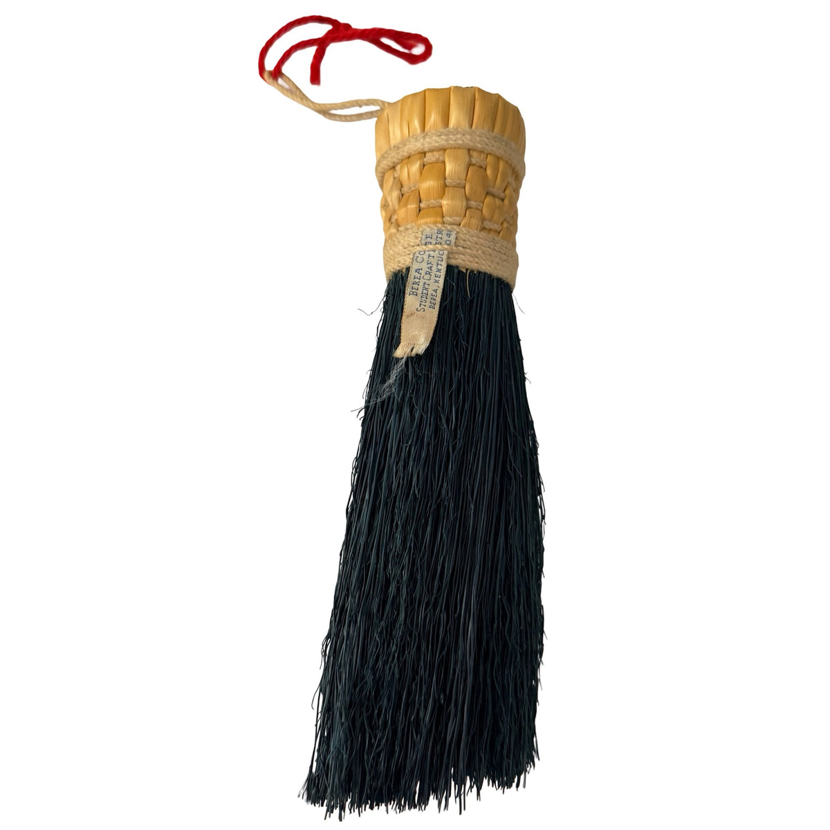 Vintage Berea College Student Craft Whisk Broom Kentucky Appalachian Folk Art 8 Inch