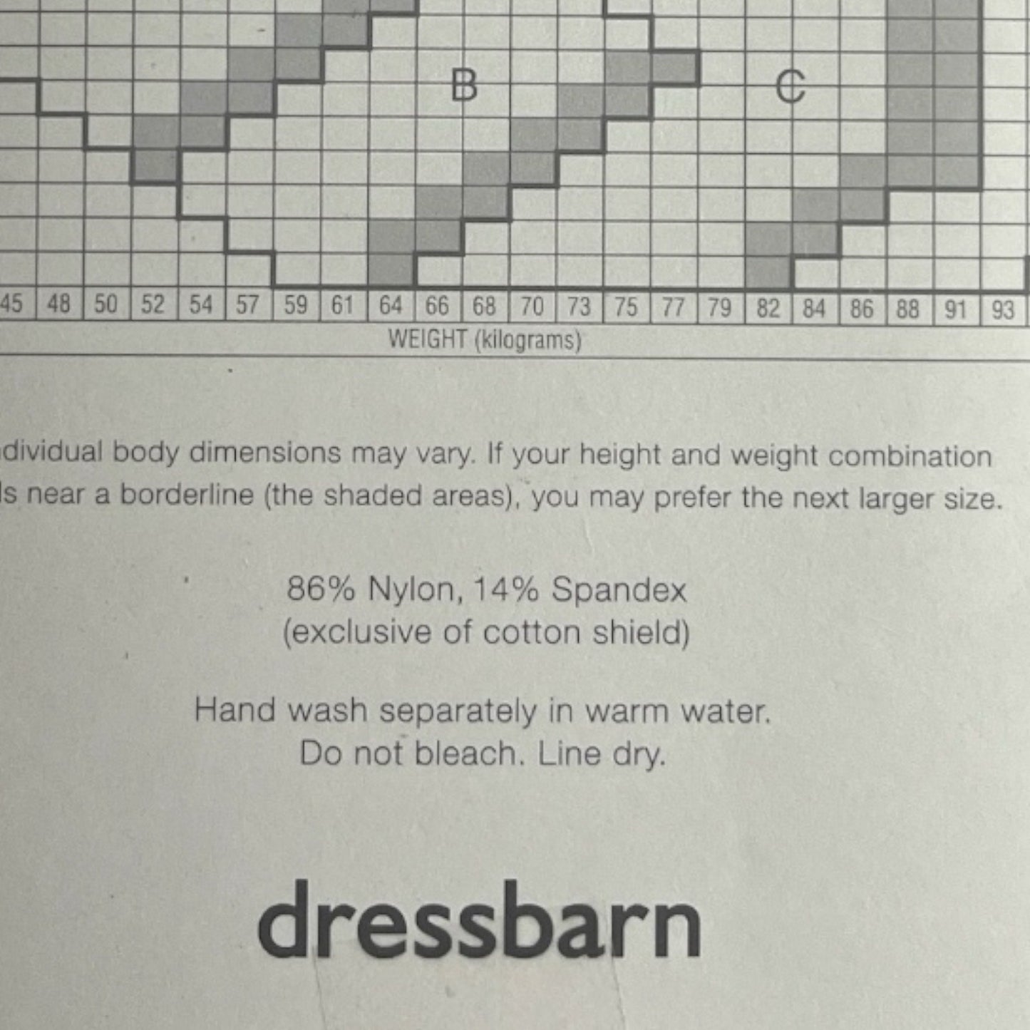 Vtg Dressbarn Silken Control Top Pantyhose – Size C, Black – NOS in Package