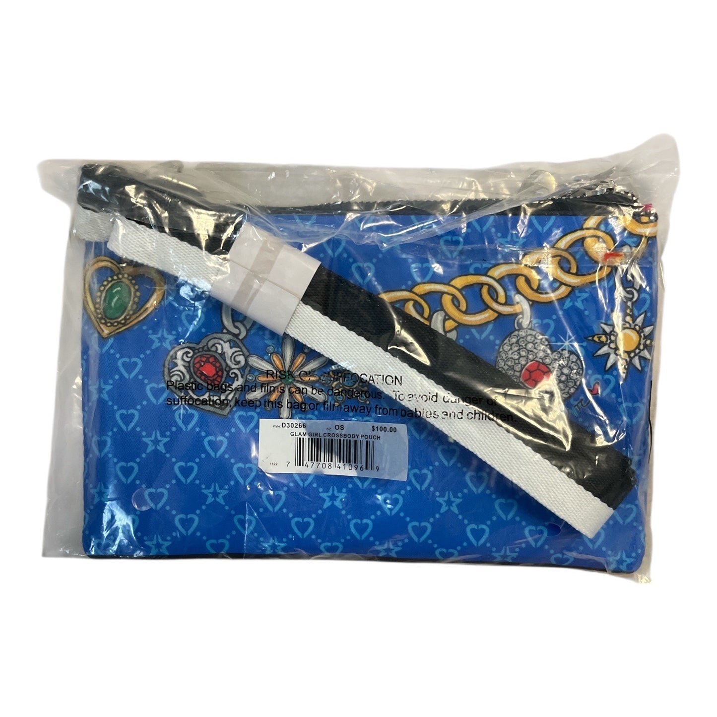 Brighton Glam Girl Crossbody Pouch Tom Clancy Pop Art Fashionista NWT MSRP $100