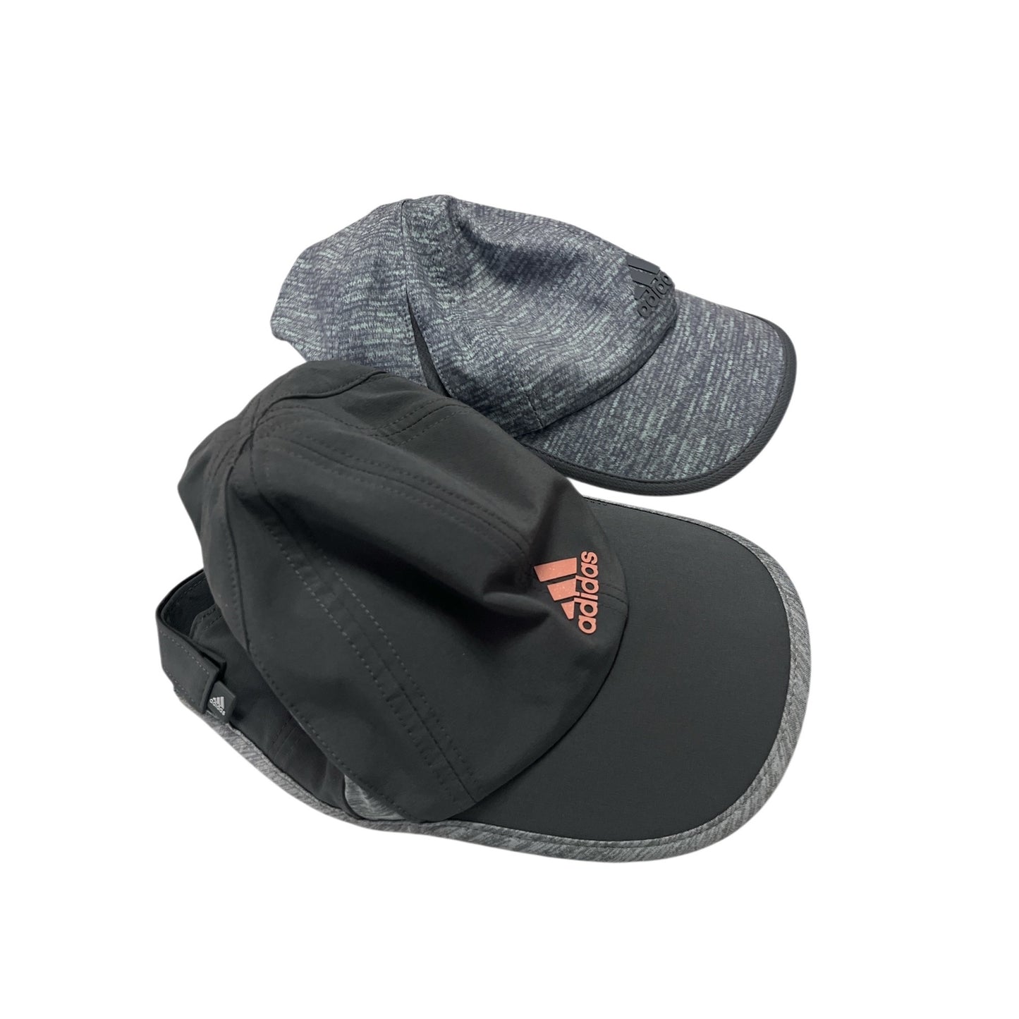 Adidas Aeroready & Climalite Running Caps Adjustable Performance Hats Set of 2