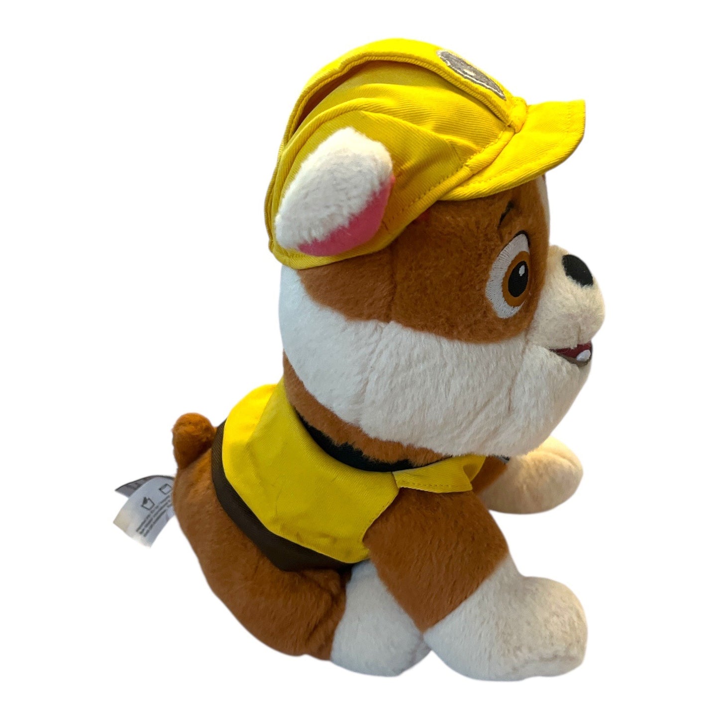 GUND PAW Patrol Rubble Plush 9" Yellow Construction Uniform Stuffed Bulldog