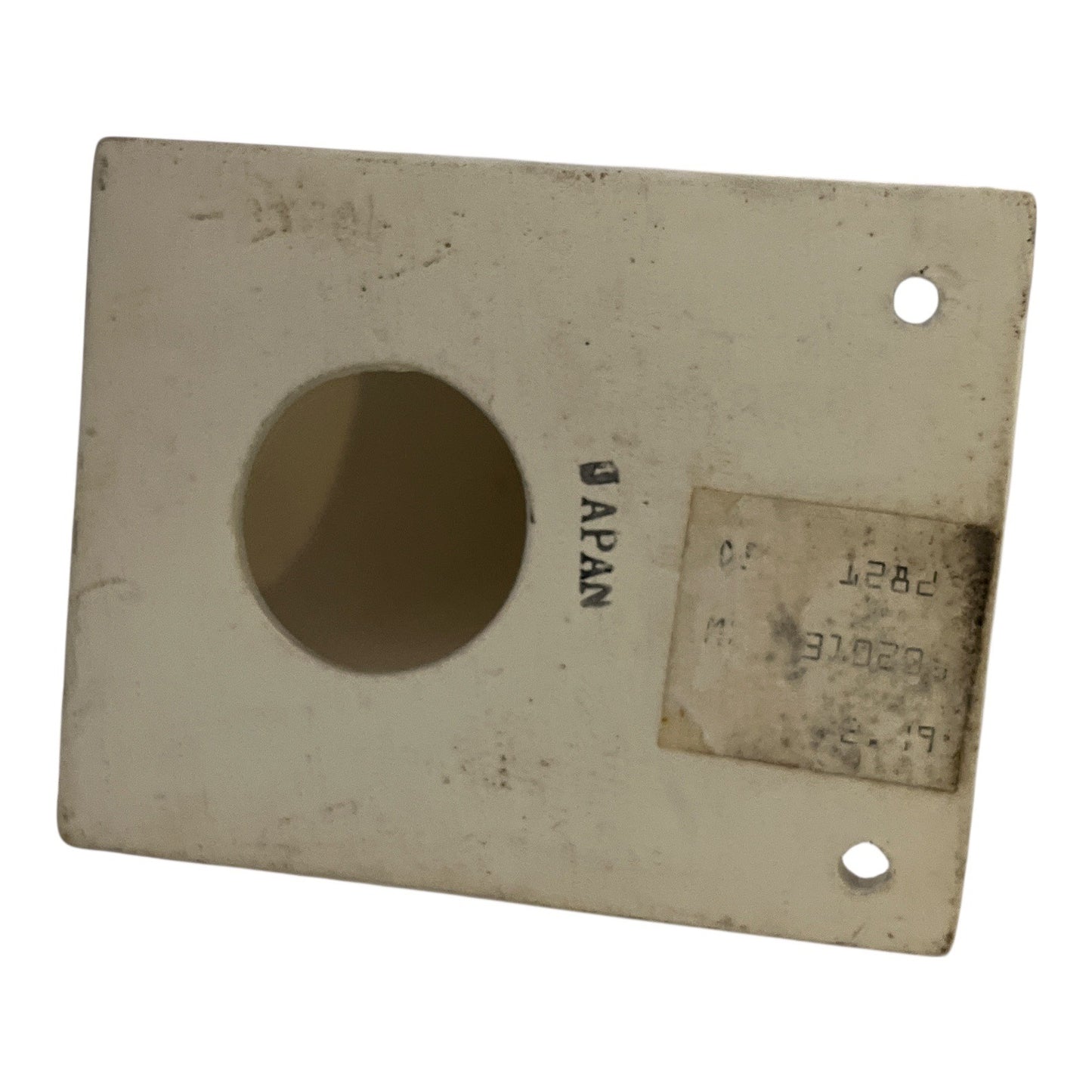 Vintage Japan Ceramic Bird Wall Hook – White Gloss – 4x3x4