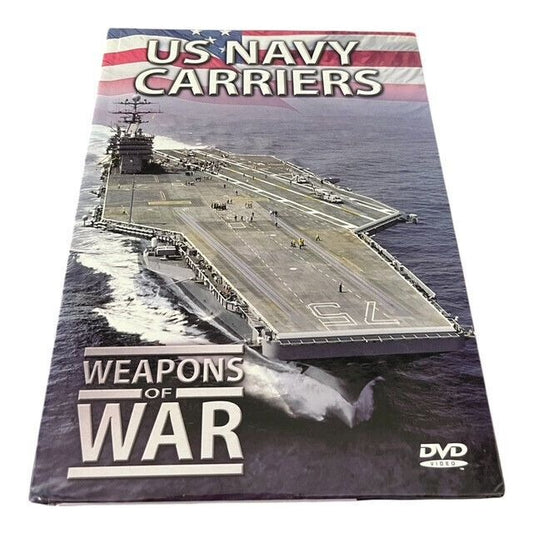 U.S. Navy Carriers – Weapons of War DVD & 24-Page Book Set – Military History Collection