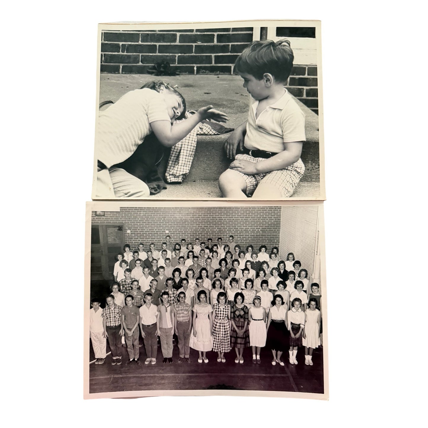 Vintage 1960s School Group Photographs Named Students Black White Photo Lot 2