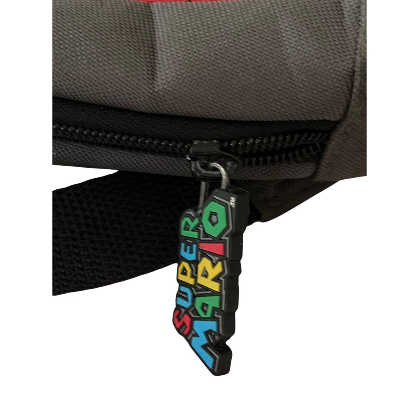 Nintendo DS Super Mario Travel Carry Case Shoulder Bag PowerA Red Gray Mario Organizer